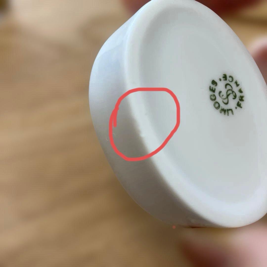 リモージュ　ボックス　フランス　白磁　ポーセリン　アンティーク