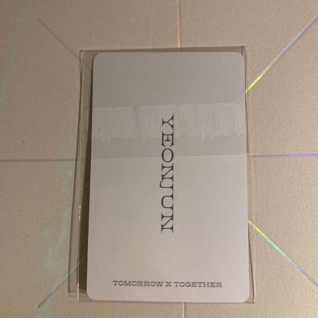 TXT ヨンジュン weverse 特典 トレカ