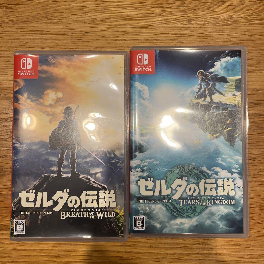 ゼルダの伝説　ブレスオブザワイルド　ティアーズオブザキングダム　セット
