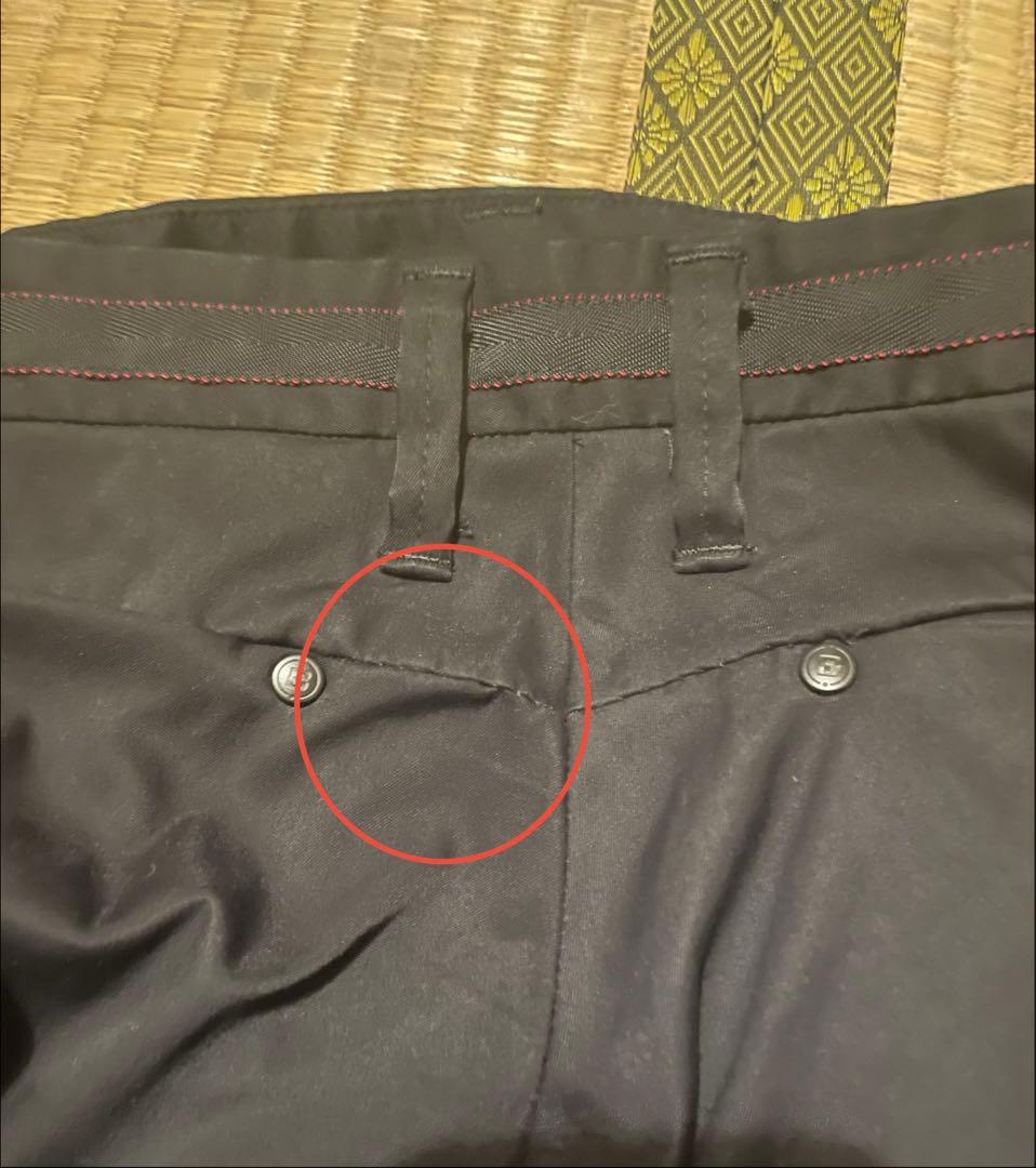 ブリーフィング パンツ　黒