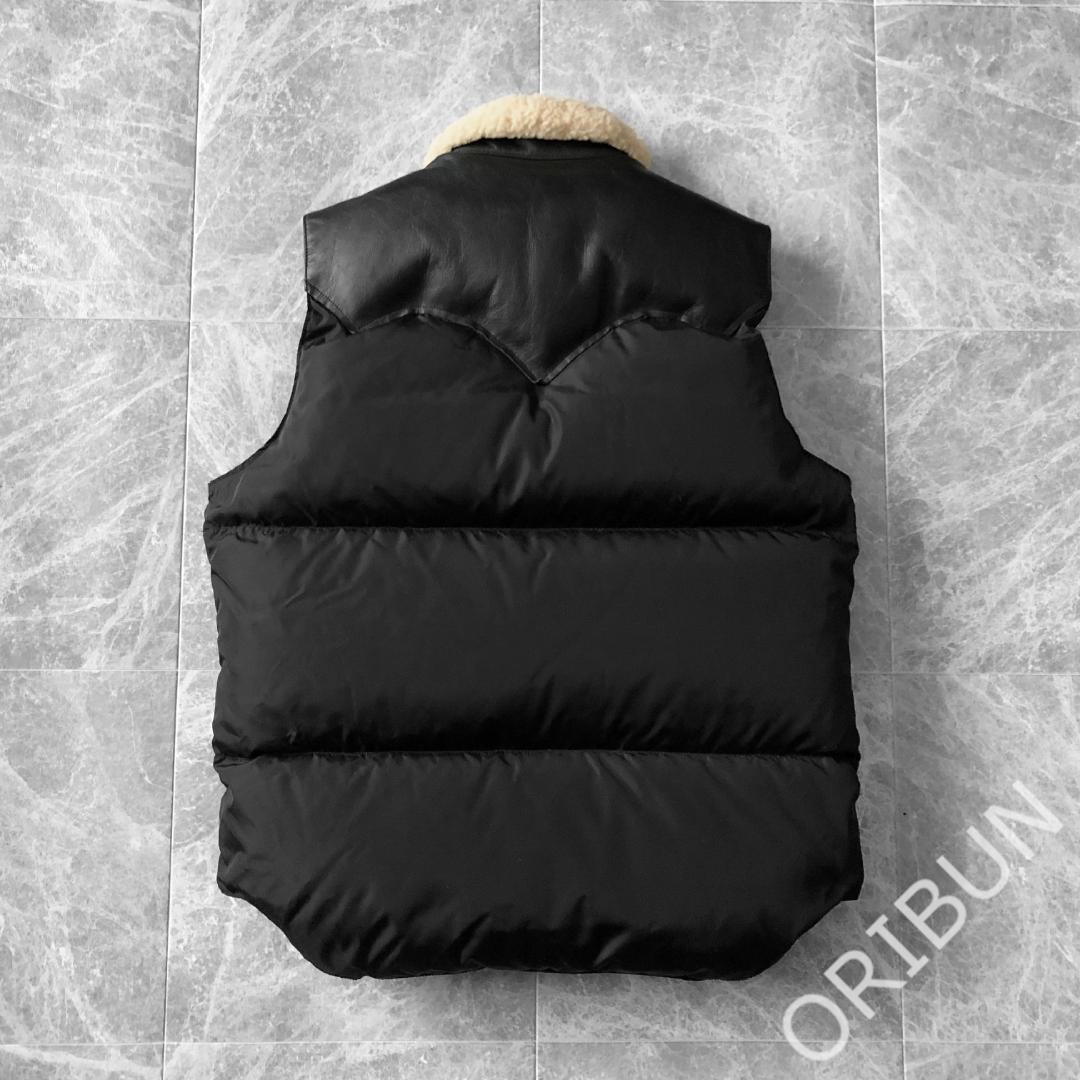 ROCKY MOUNTAIN Christy Vest ダウンベスト 襟ムートン