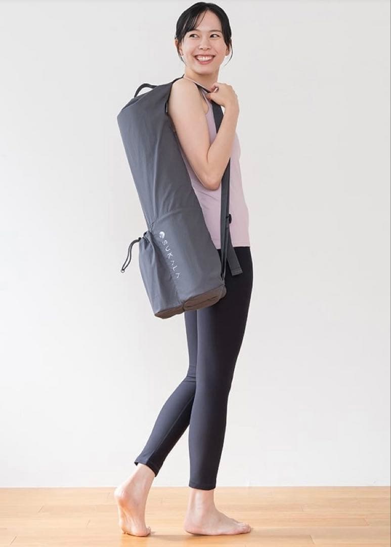 LAVA SUKALA リバーシブルヨガマット&バッグ6mm アクア