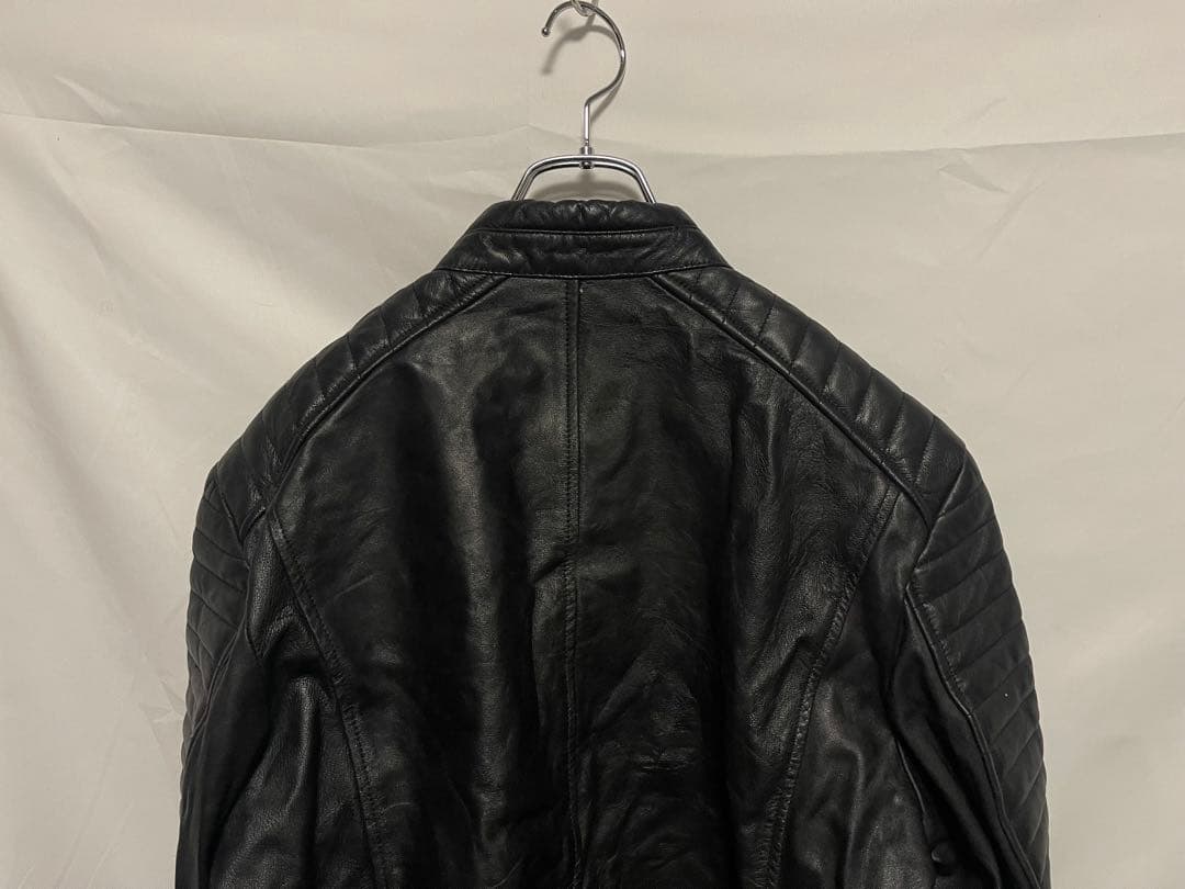 ★GENUINE Leather★レザー ライダースジャケット★バイカー★XL★
