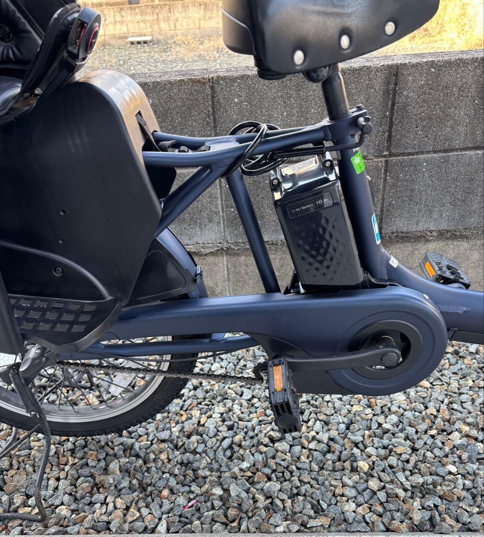 Gyutto 3人乗り　後付けシート　電動アシスト自転車 チャイルドシート付き