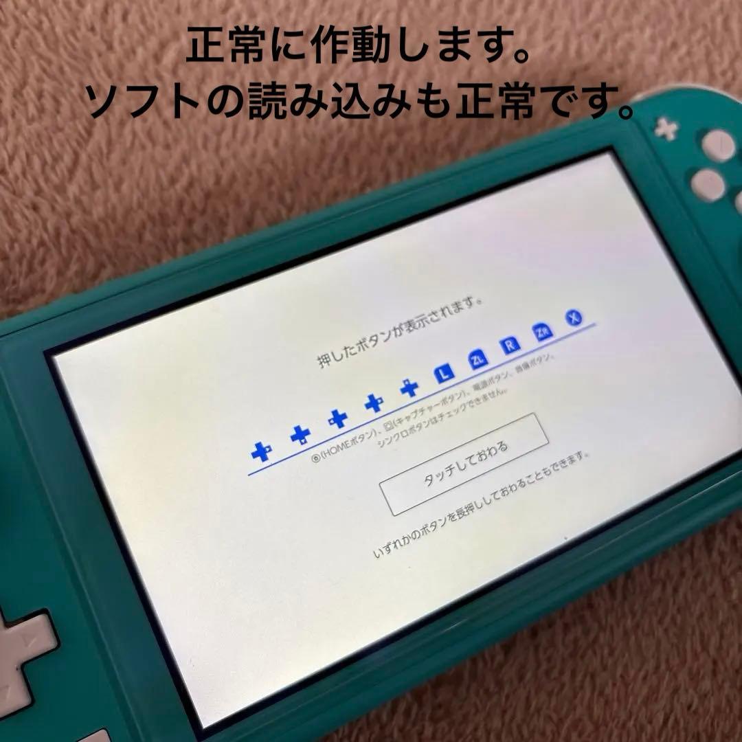 Switch Lite本体と充電器