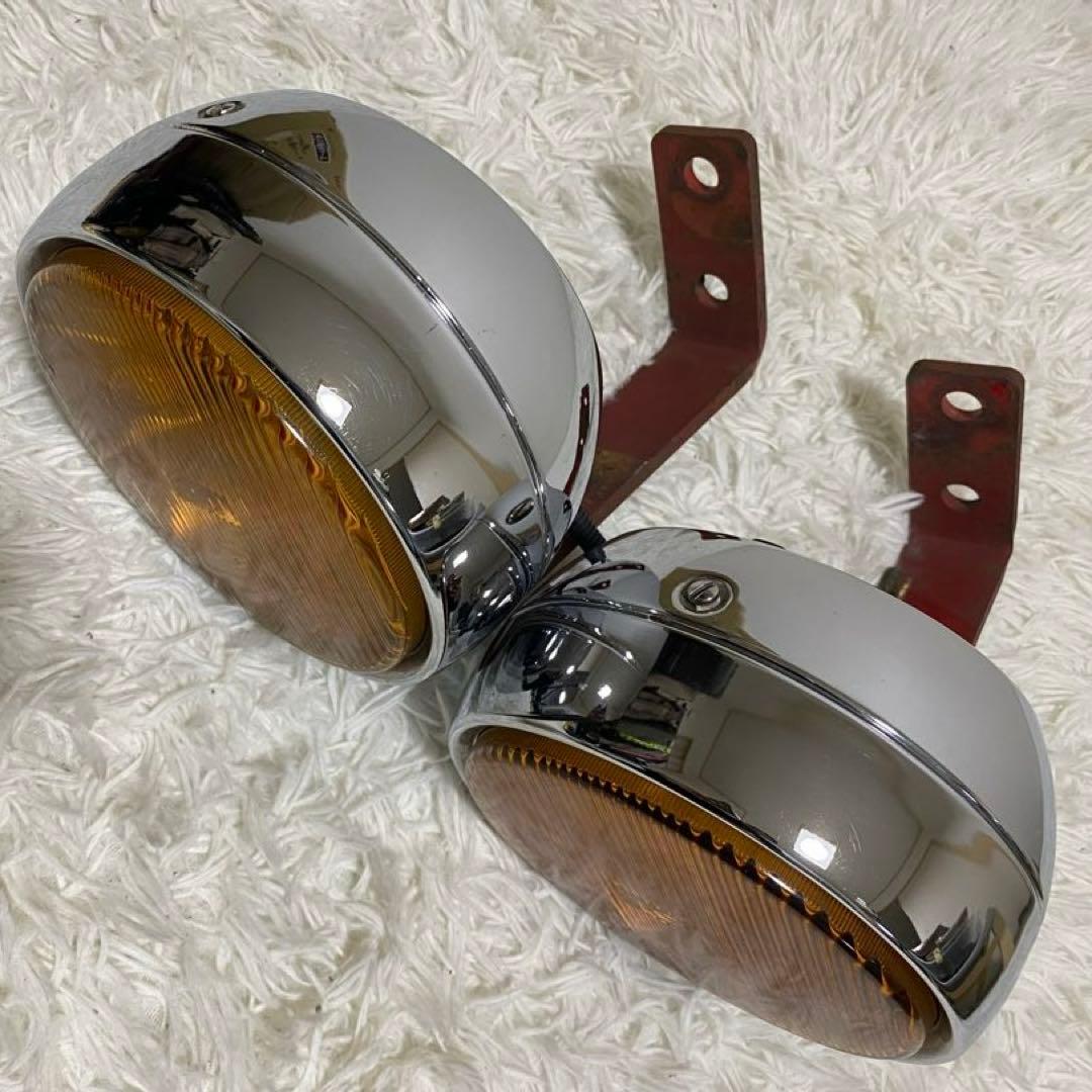 肉団子 IPF丸型フォグランプ クローム　２００Φ