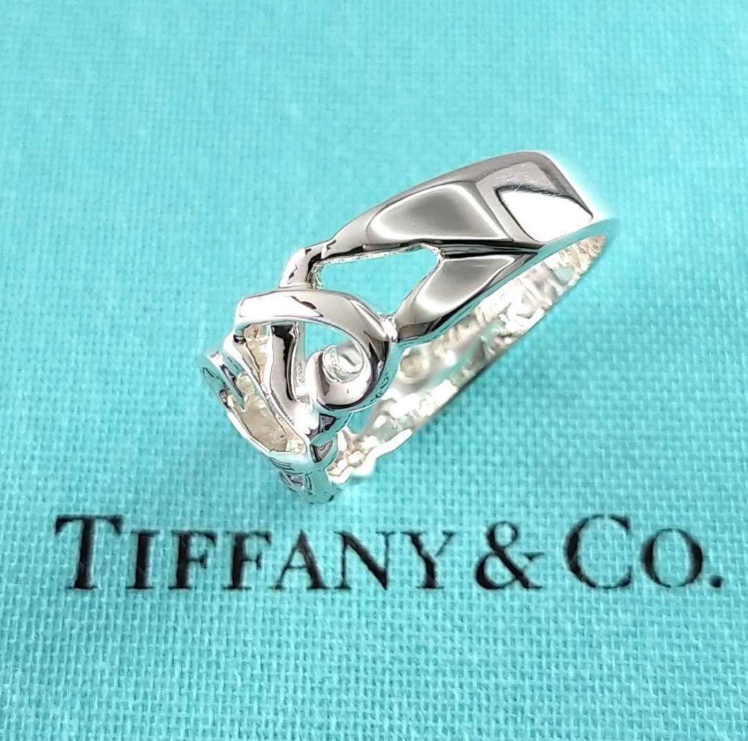 た*き様 【ティファニー】【正規品】ラビングハート　トリプル　リング　１７号　2