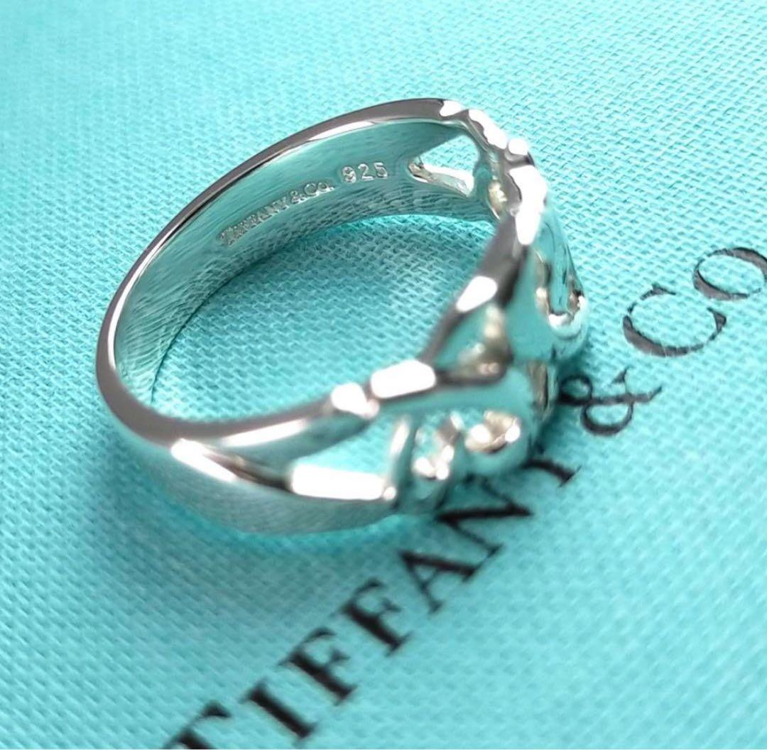 た*き様 【ティファニー】【正規品】ラビングハート　トリプル　リング　１７号　2