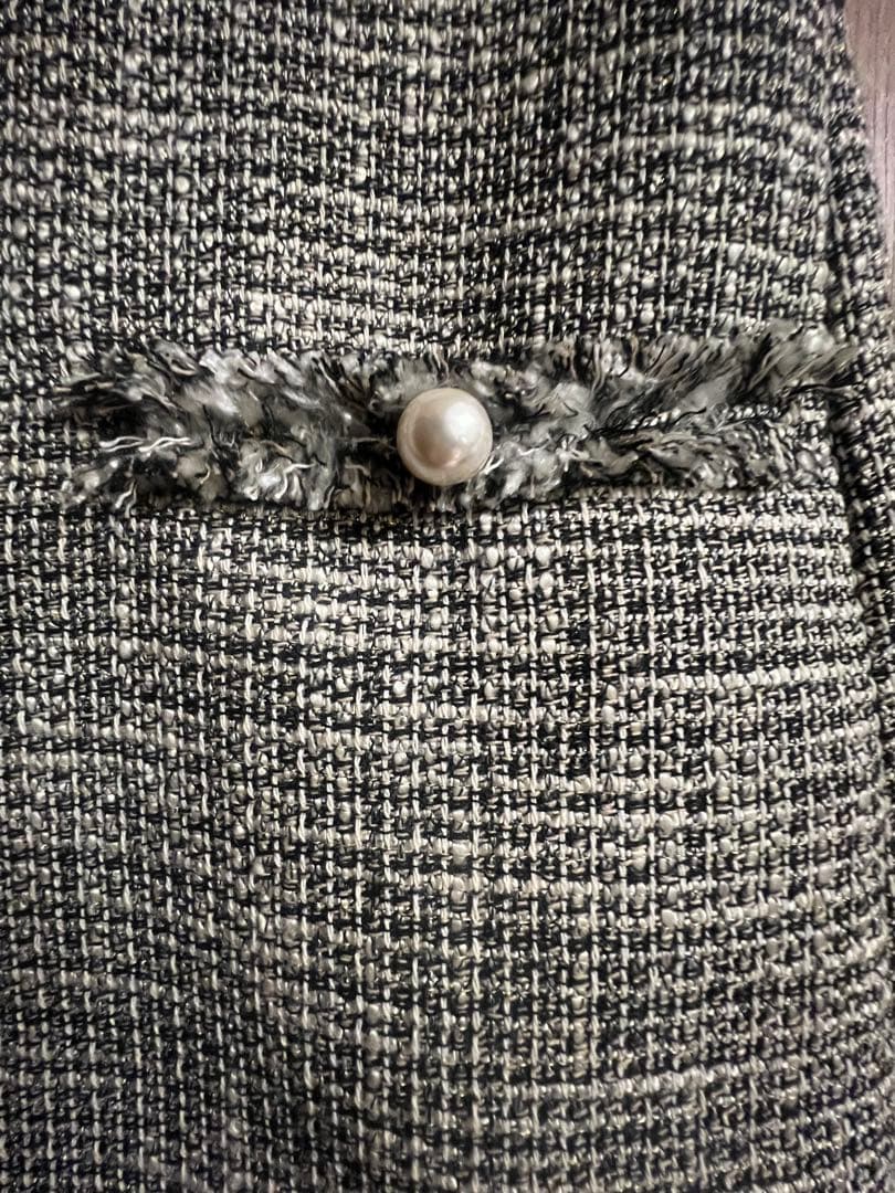 【新品】SHIPS for womenツイードカラーレスジレ（セレモニー対応可）