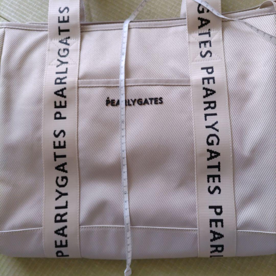 PEARLY GATES パーリーゲイツ　ロッカー トートバッグ　優しいベージュ