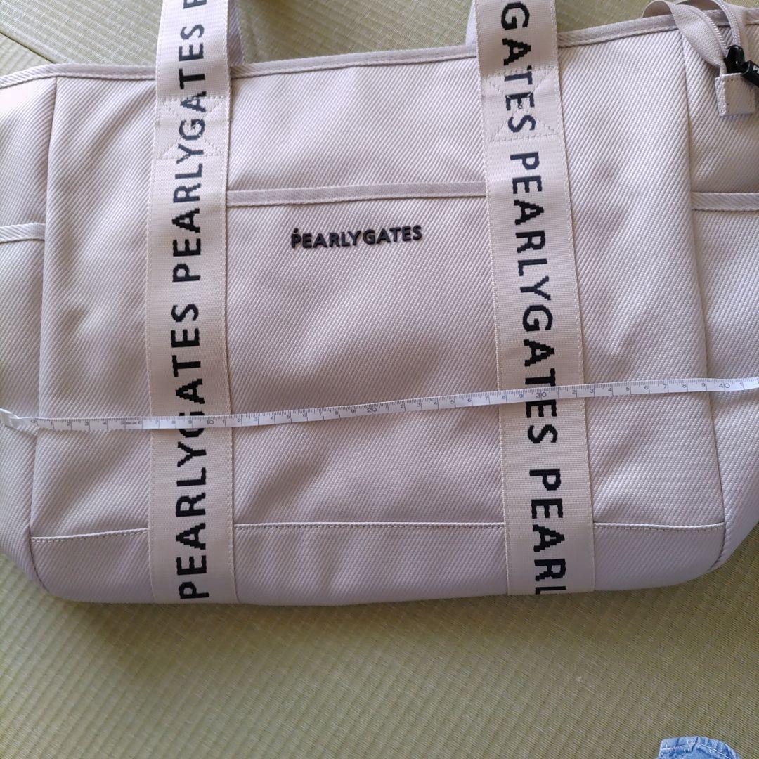 PEARLY GATES パーリーゲイツ　ロッカー トートバッグ　優しいベージュ