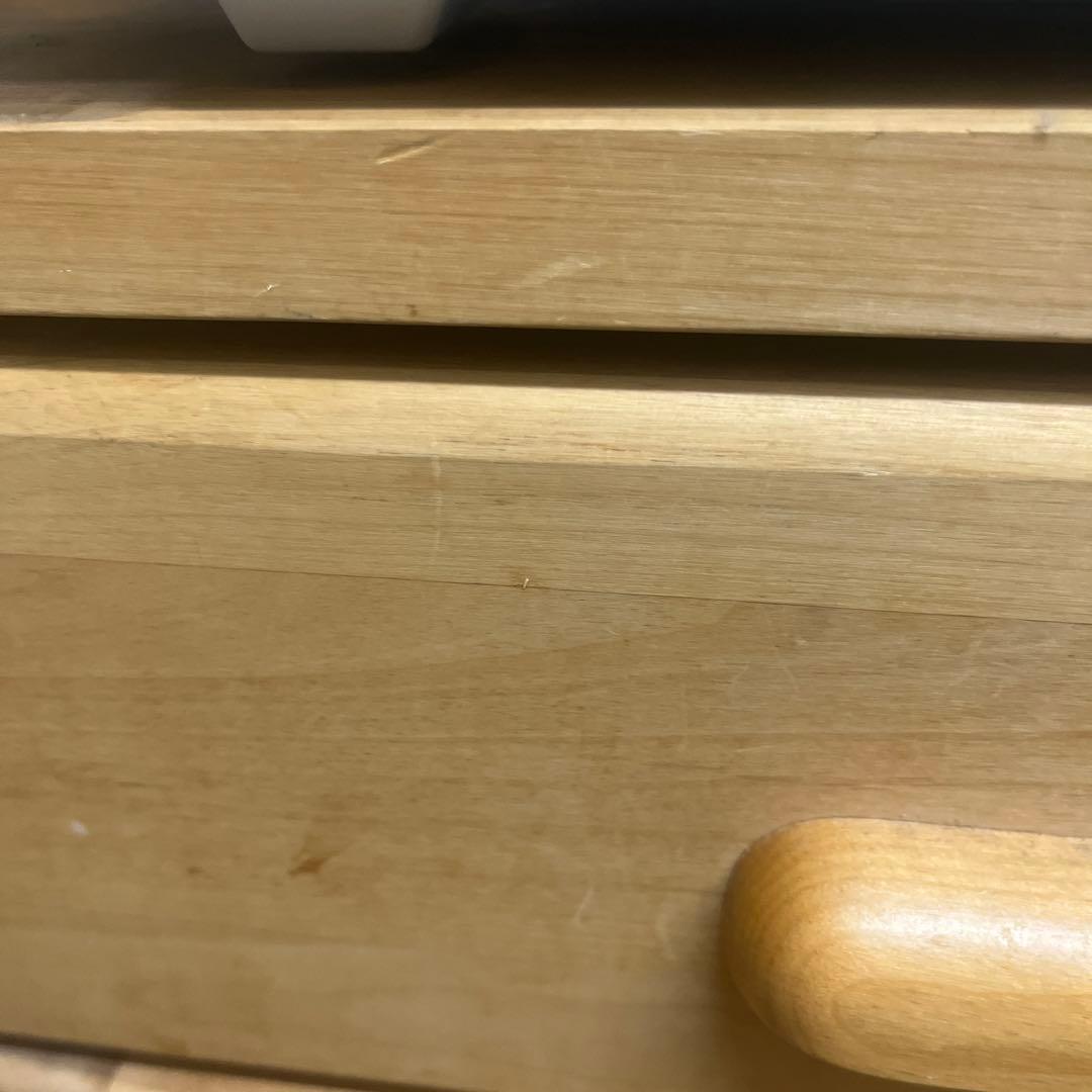 モモナチュラル　食器棚