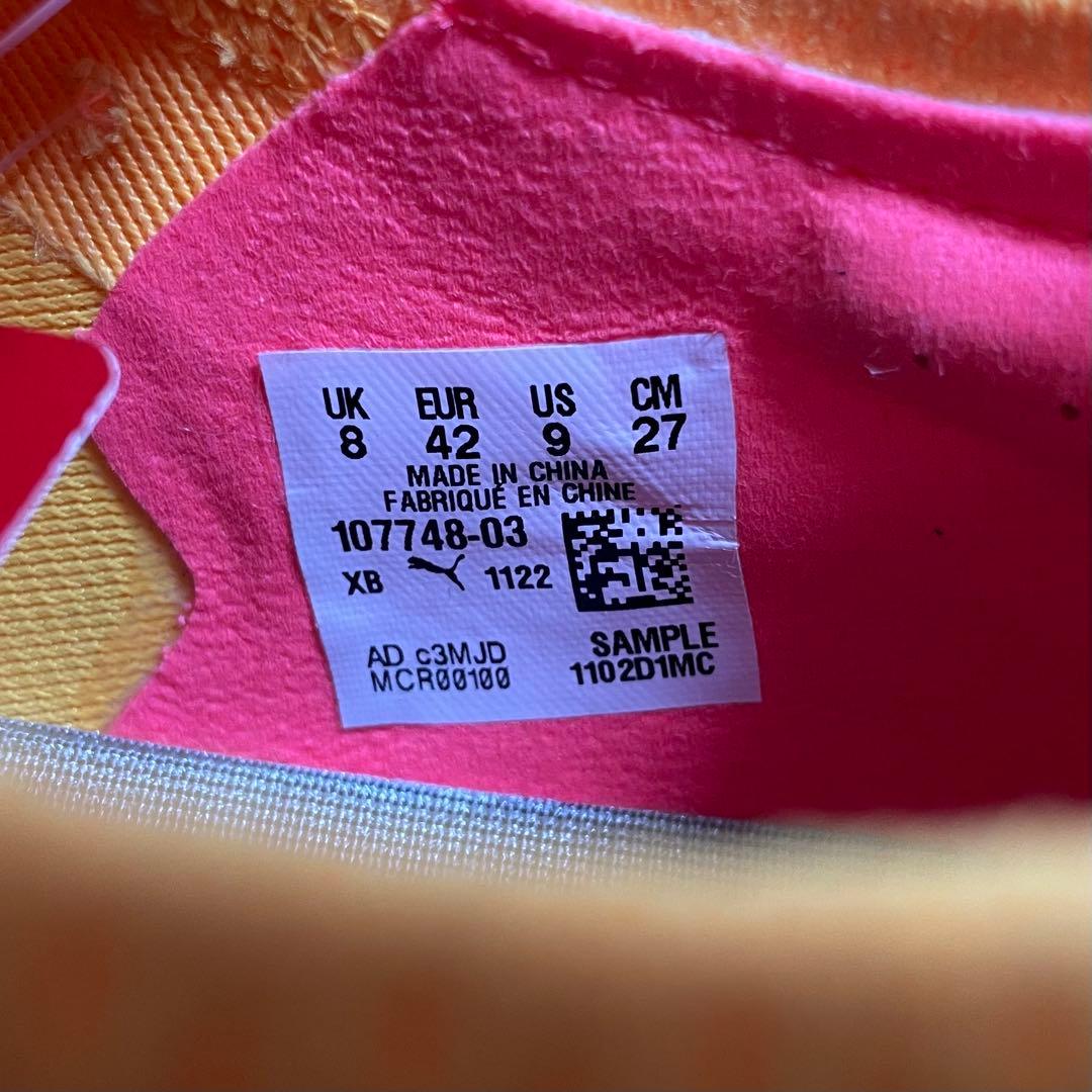 プーマ　ウルトラ アルティメット HG/AG　27cm　イエロー　箱無し