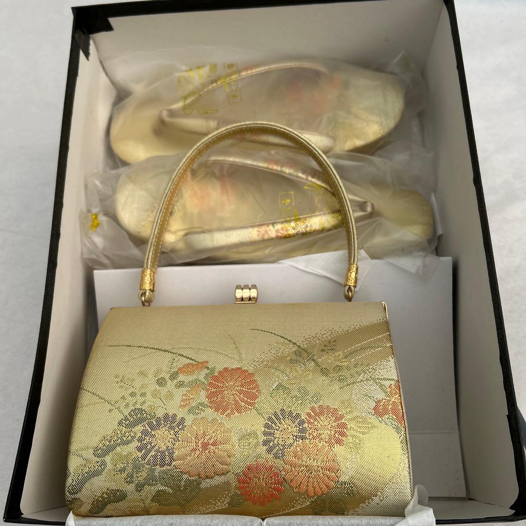 こ*ん様 ［超美品］和装小物　草履　バッグ　セット