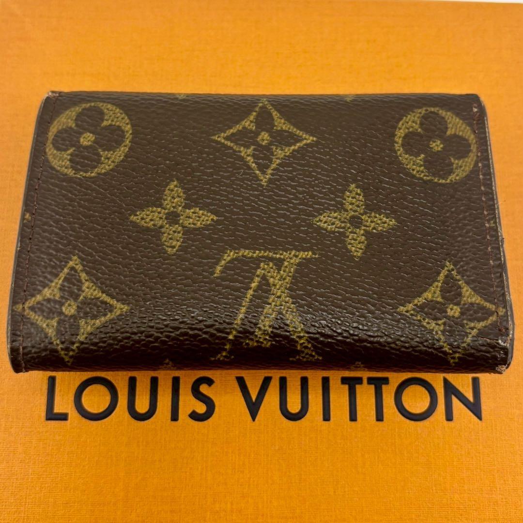 【極美品】ルイヴィトン ミュルティクレ6 キーケース6連 モノグラム 男女兼用