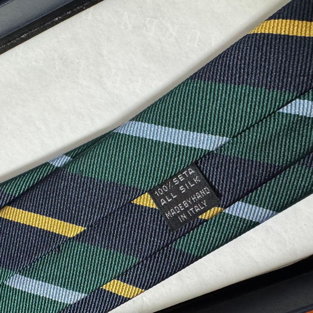 雑誌掲載 マリネッラ RIGHE セッテピエゲ スフォデラータ レジメンタルタイ