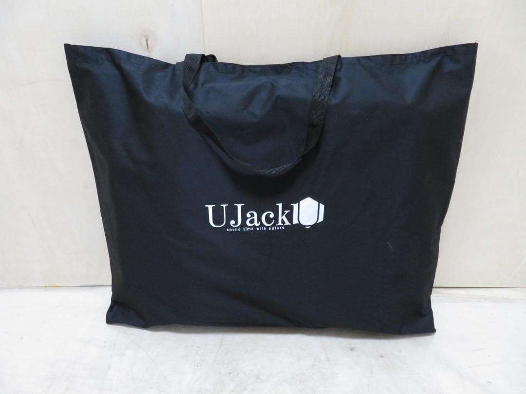 UJACK ユージャック 難燃リクライニング ローチェア ブラック 天然木