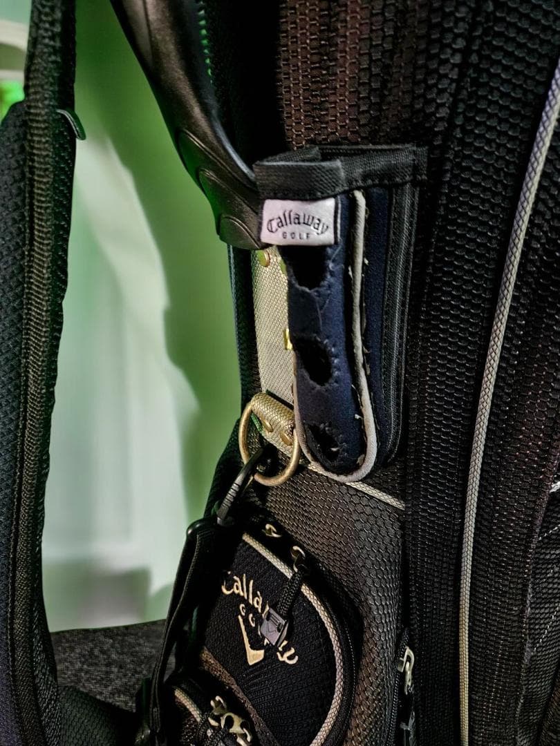 送料無料/美品　Callaway キャディバッグ ブラック