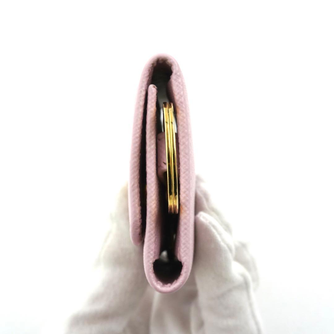 ✨未使用展示品✨　PRADA キーケース　キーリング　サフィアーノレザー　4連