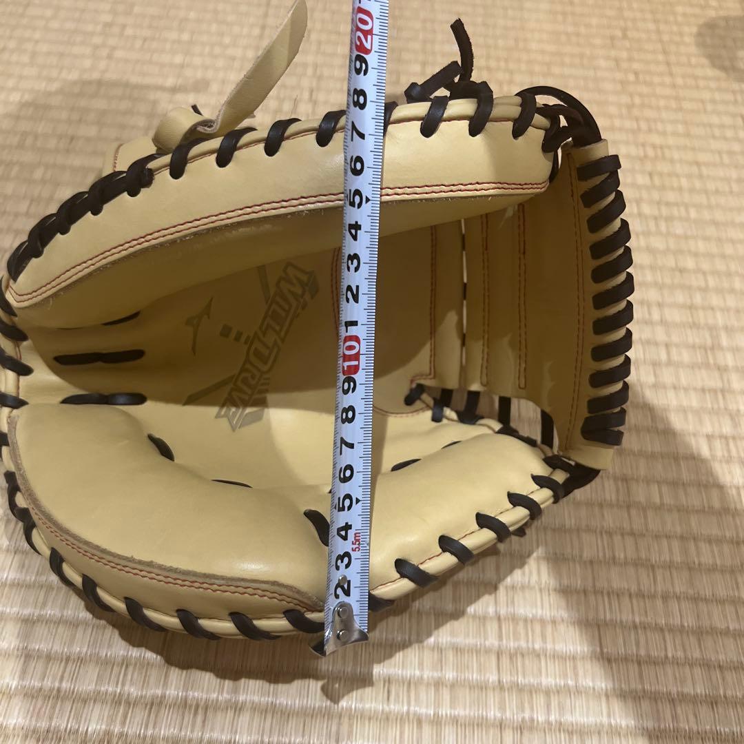 ミズノ軟式用グラブ 捕手用 野球グローブ 一般 ウィルドライブ レッド