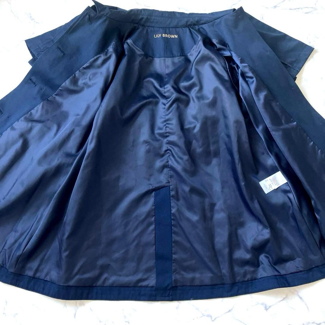 美品　25SS LILY BROWN リリーブラウン 3wayケープコート