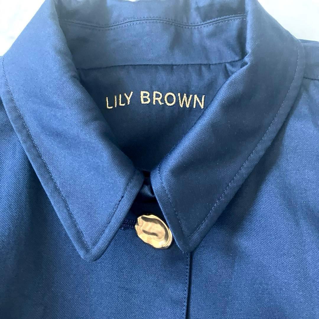 美品　25SS LILY BROWN リリーブラウン 3wayケープコート