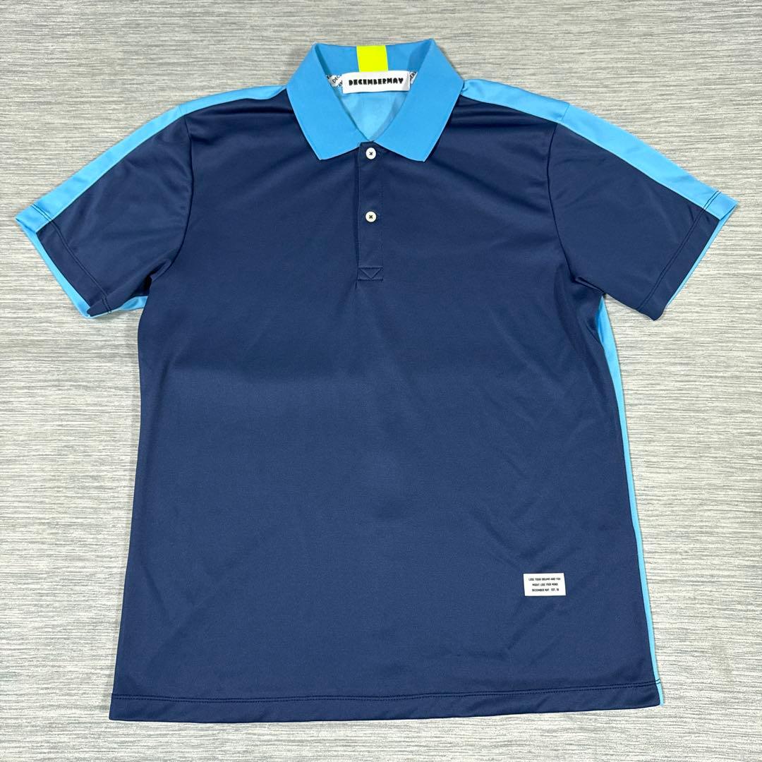 DECEMBER MAY ディセンバーメイ　メンズポロシャツ　XL