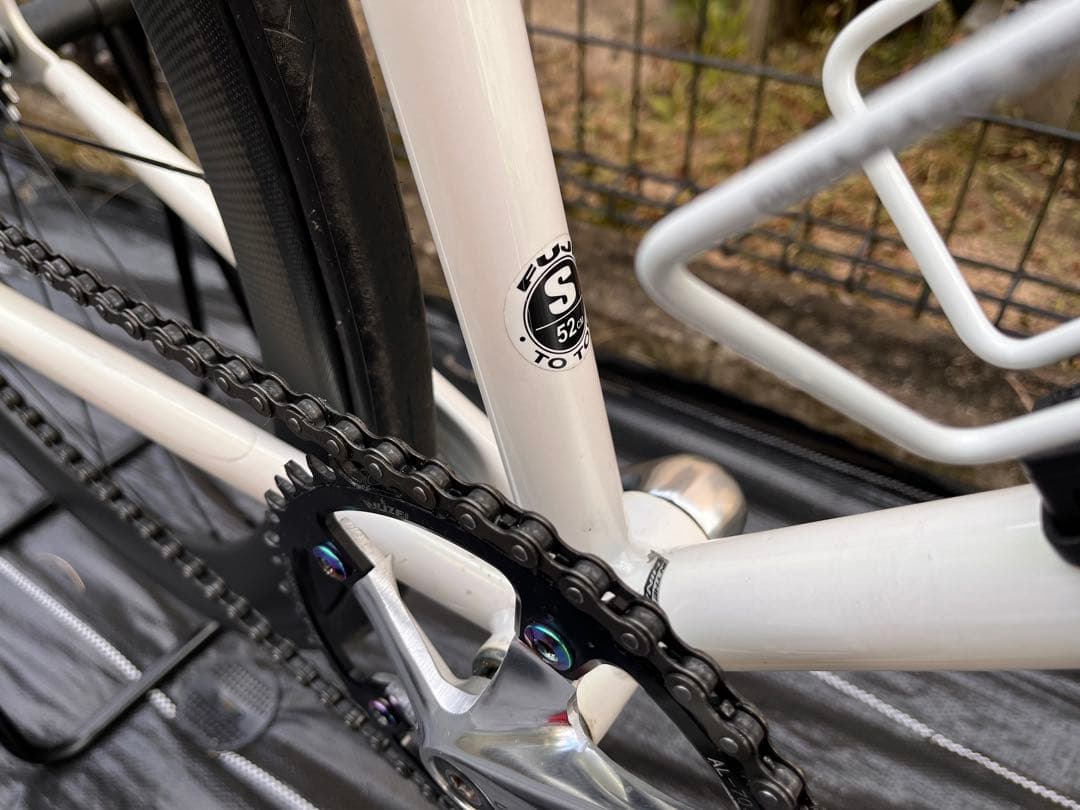 フジフェザーピストシングルスピード完成車　豪華オマケ付　直接手渡し限定