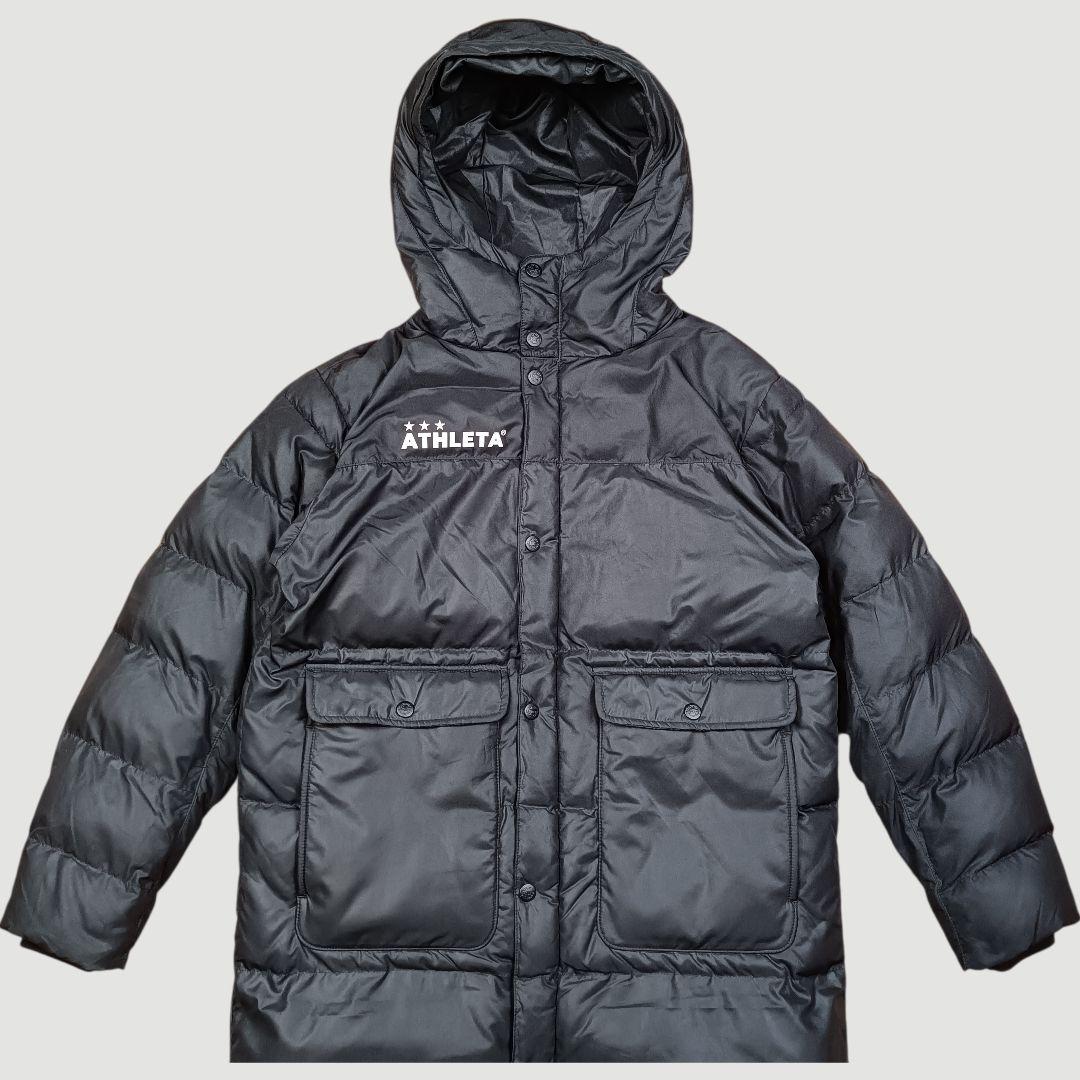 ATHLETA 中綿ベンチコート ブラック160サイズ