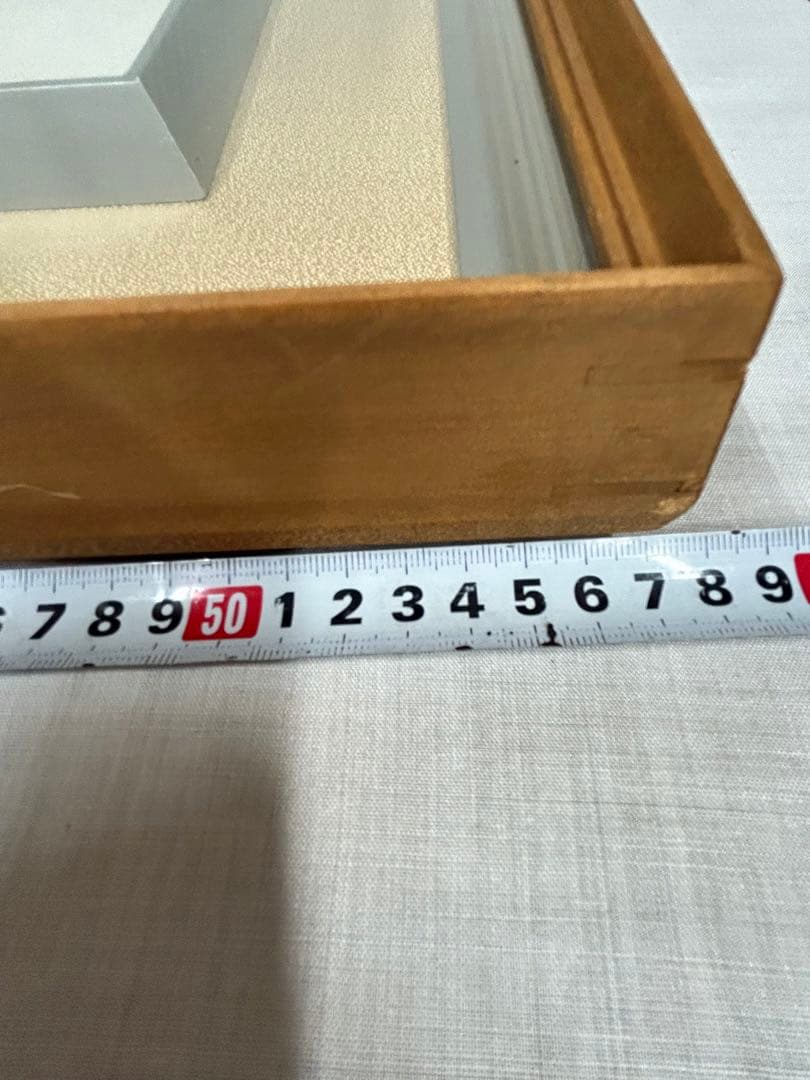 和風　牛の絵　桜の花　額　絵画　木製