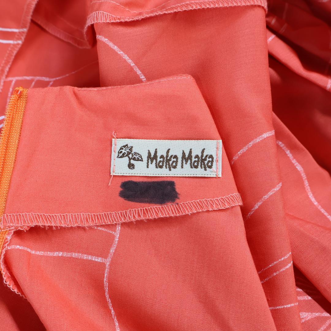 【美品 フラダンス衣装】オレンジ MAKAMAKA マカマカ ハイビスカス