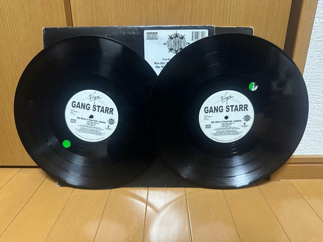 HIP HOP レコード　DJ2枚使い　セット