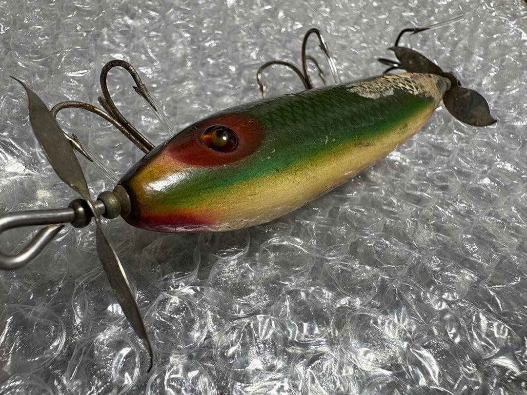 オールドヘドン　SOS 超希少　ウンデッドミノー　HEDDON ルアー