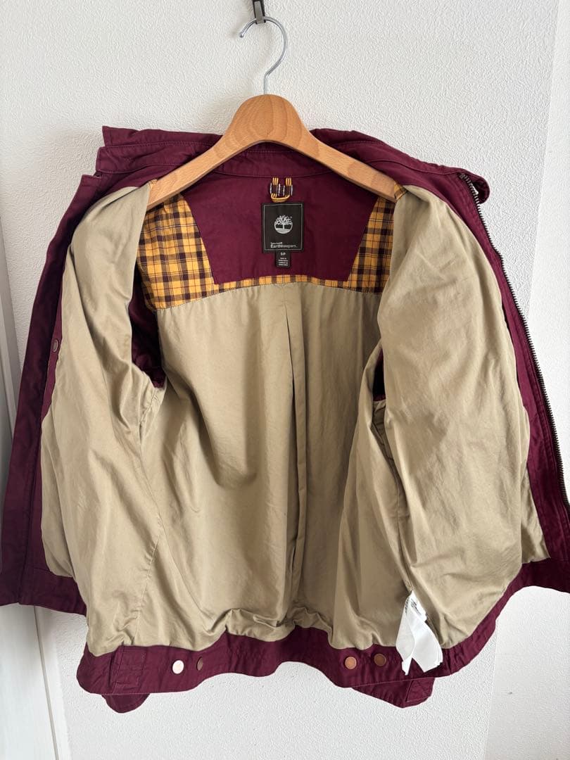 ジャケット・アウター Timberland Earthkeepers Burgundy Jacket