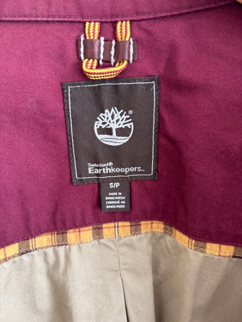 ジャケット・アウター Timberland Earthkeepers Burgundy Jacket