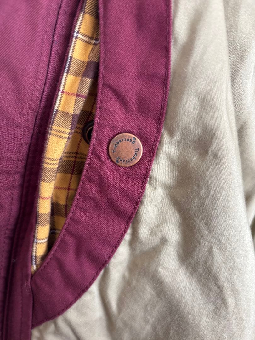 ジャケット・アウター Timberland Earthkeepers Burgundy Jacket