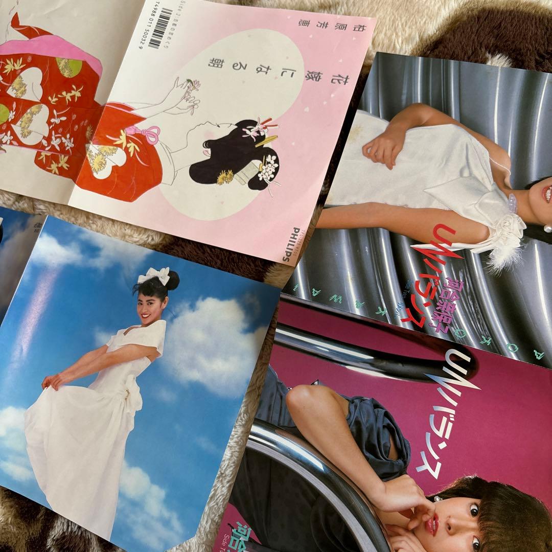 80年代アイドル／松田聖子／中森明菜／中山美穂／南野陽子／浅香唯／レコード／美盤