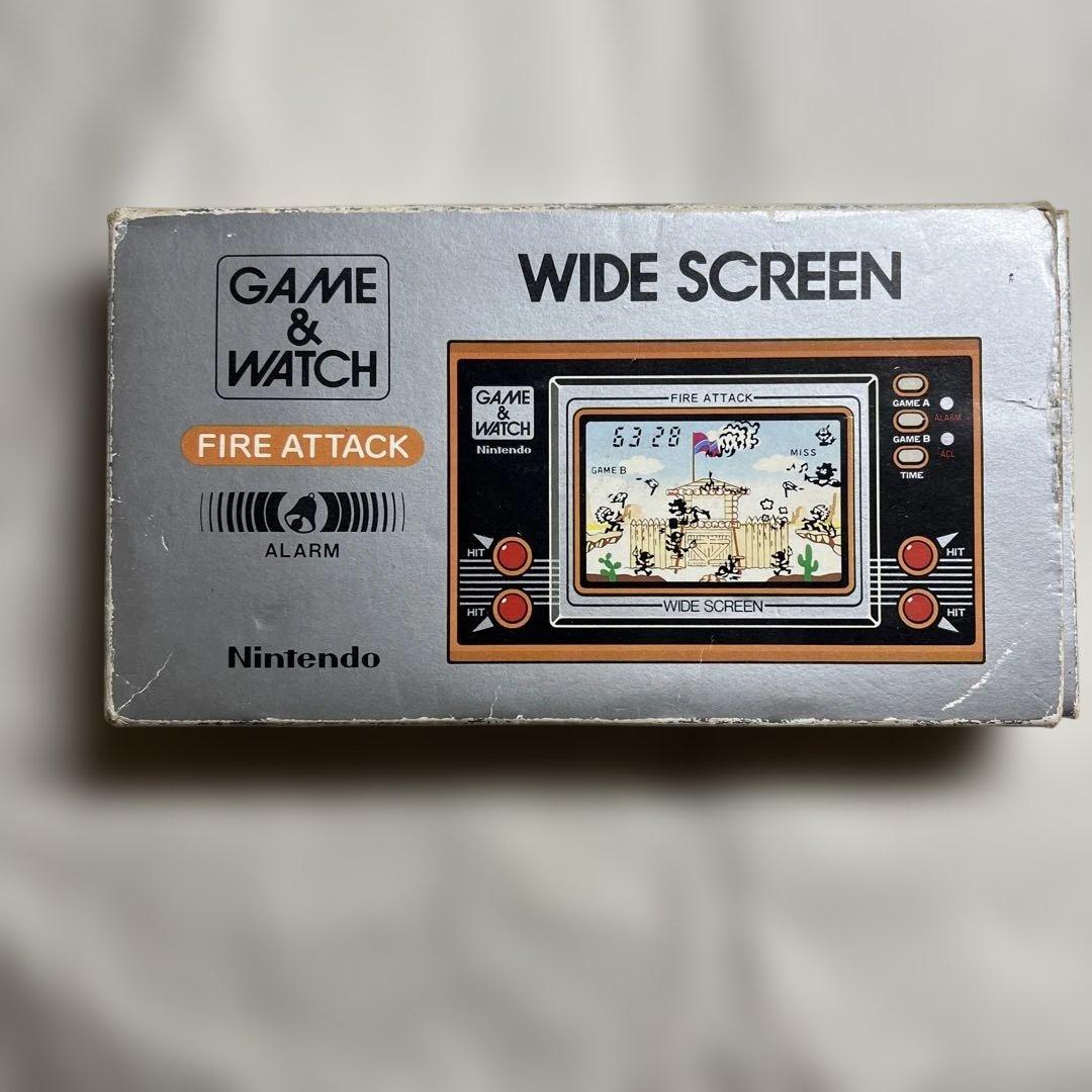 任天堂　 ゲームウォッチ　FIRE ATTACKファイアーアタック