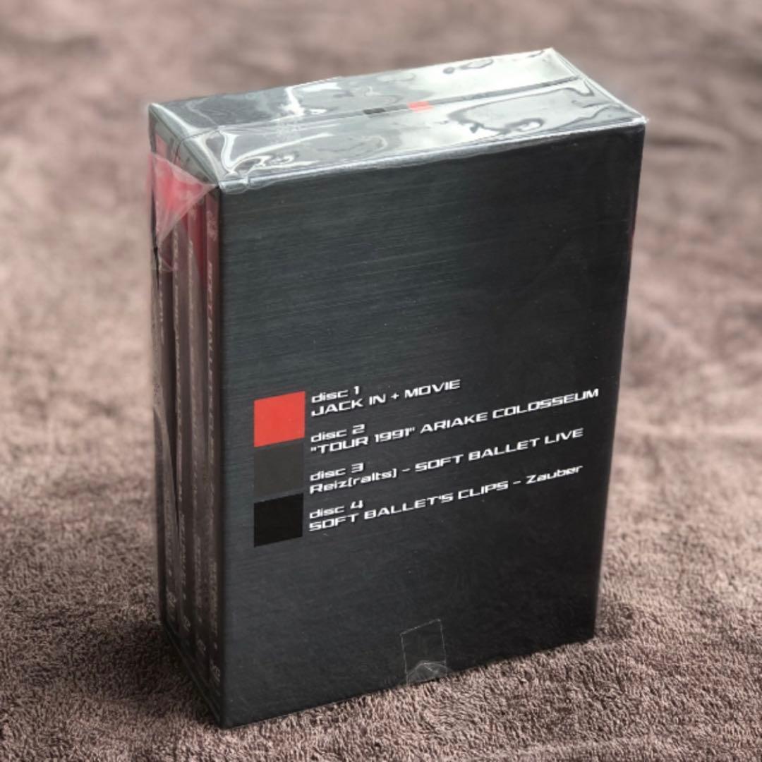 【新品】4DVD BOX SOFT BALLET VISIONS 90/92