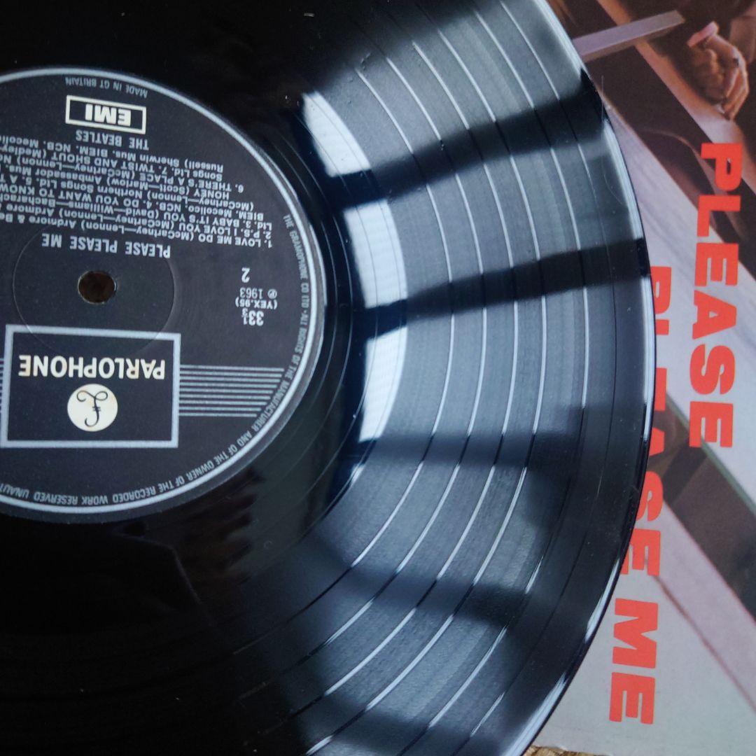 UK盤THE BEATLES PLEASE PLEASE ME