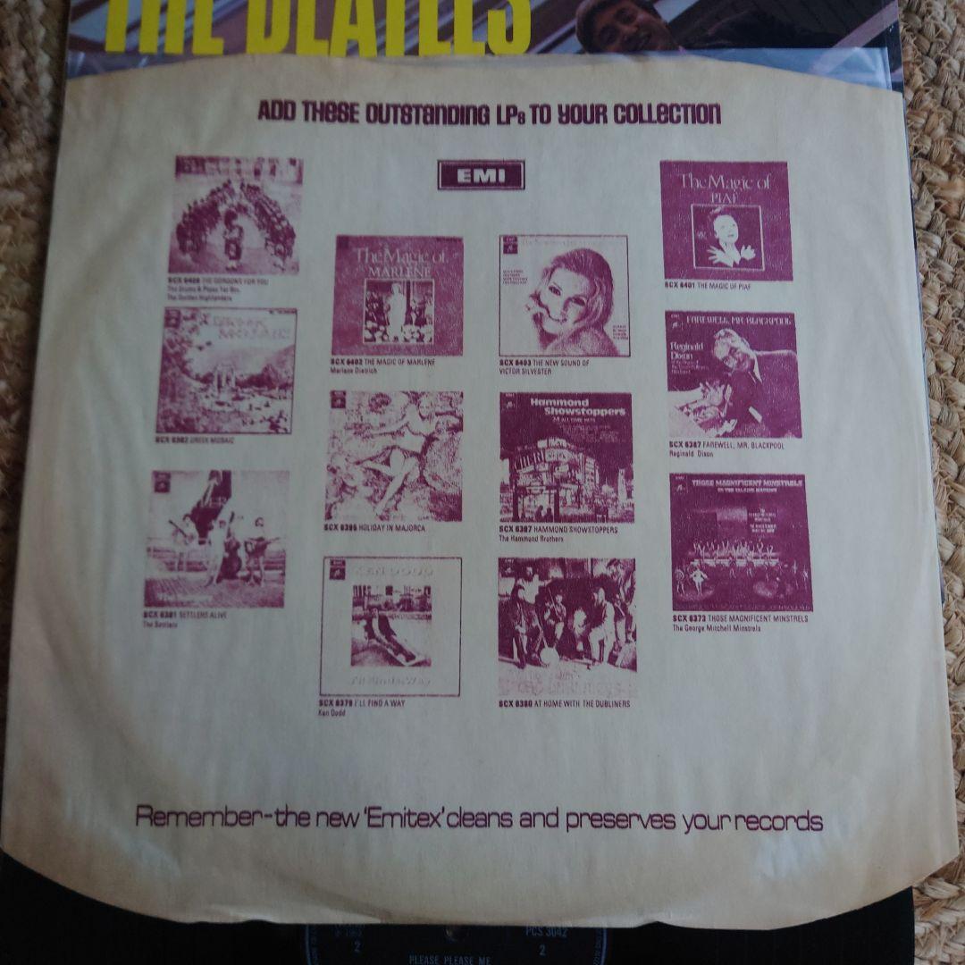 UK盤THE BEATLES PLEASE PLEASE ME