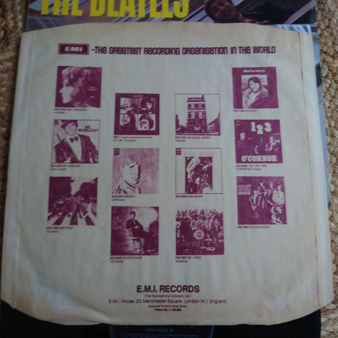 UK盤THE BEATLES PLEASE PLEASE ME