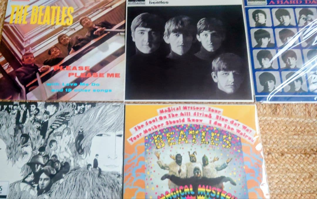 UK盤THE BEATLES PLEASE PLEASE ME