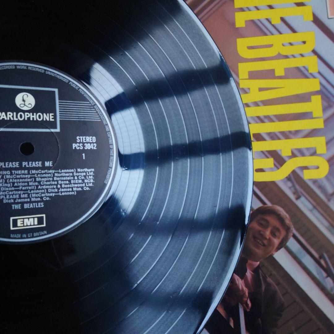 UK盤THE BEATLES PLEASE PLEASE ME