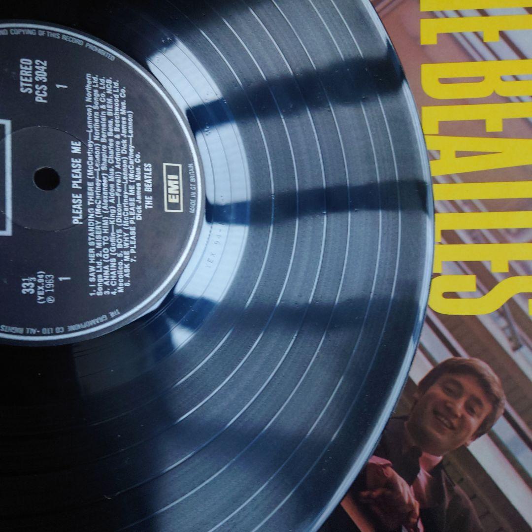 UK盤THE BEATLES PLEASE PLEASE ME