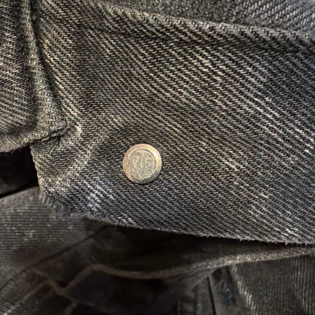 【希少】87年USA製 Levi’s 70507-0253 アシッドブラック L