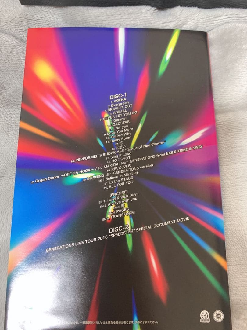 GENERATIONS CD＆DVD