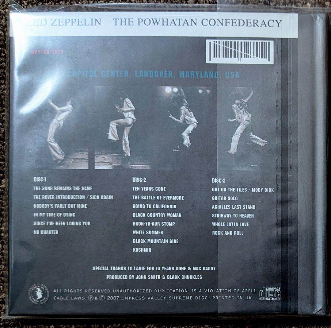 レッド・ツェッペリン:ザ・パウアタン・コンフェデラシー⭐️ハードバック仕様3CD