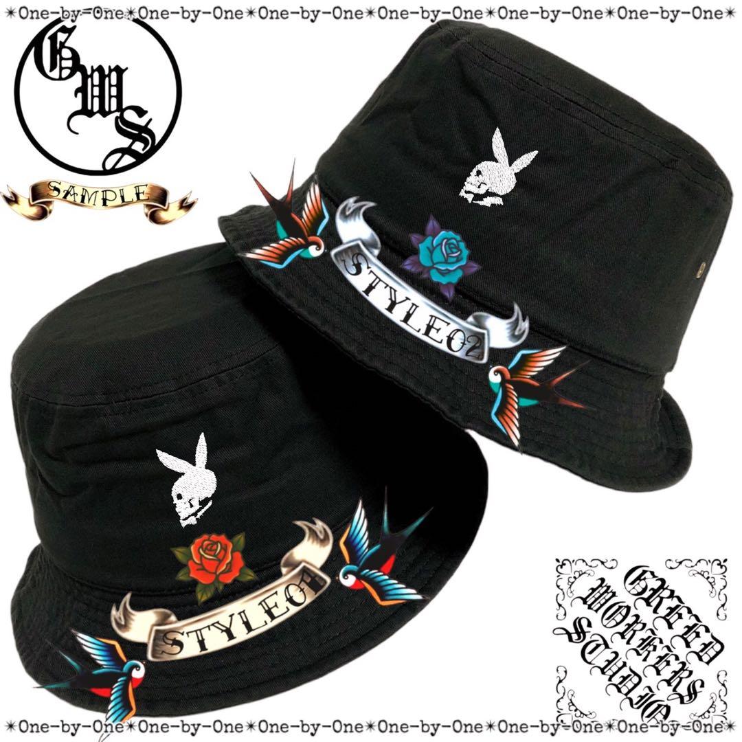 スカルバニー バケットハット 山田蓮 THIS MAN 大野 PLAYBOY M