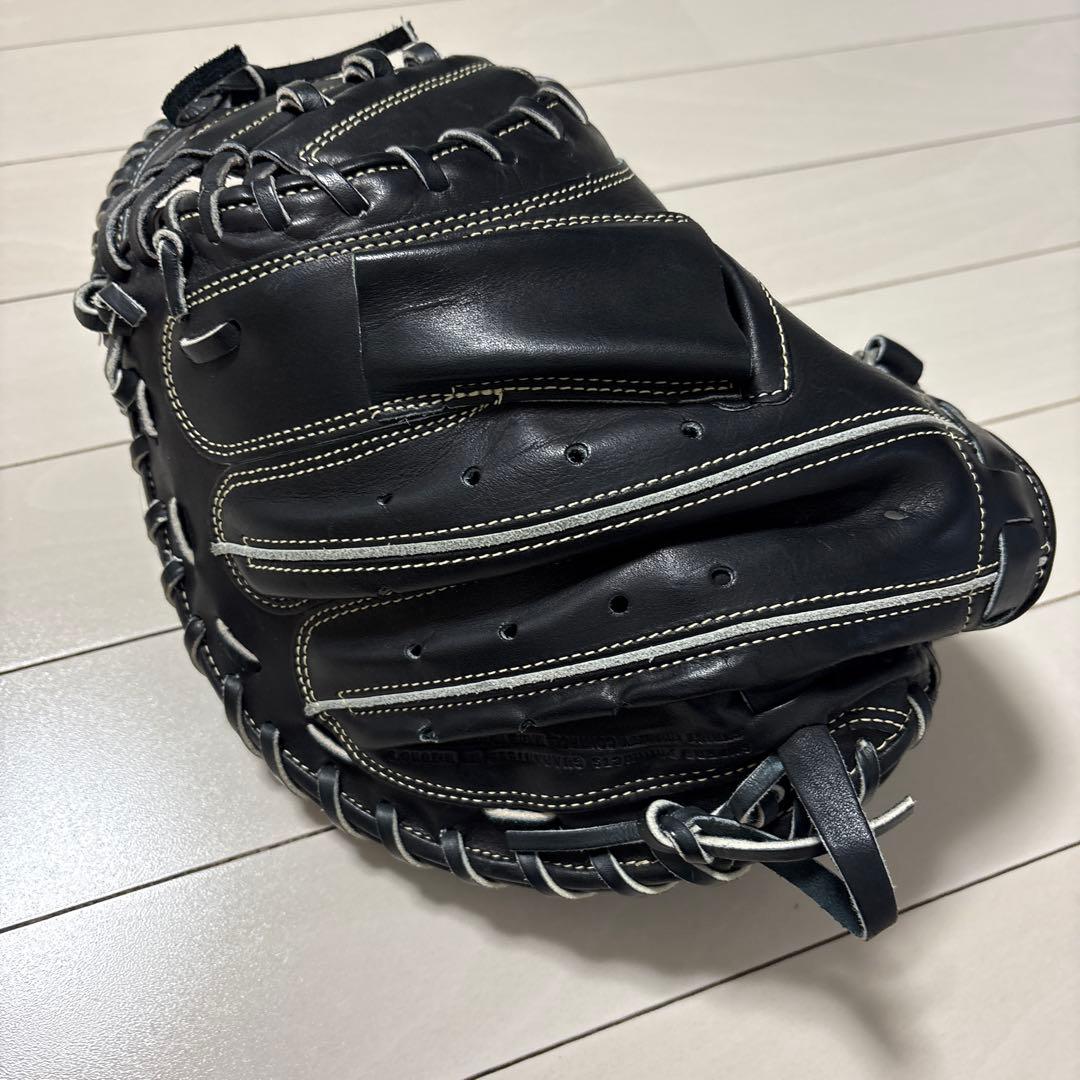 美品　ミズノ　グローバルエリート　少年軟式　キャッチャーミット